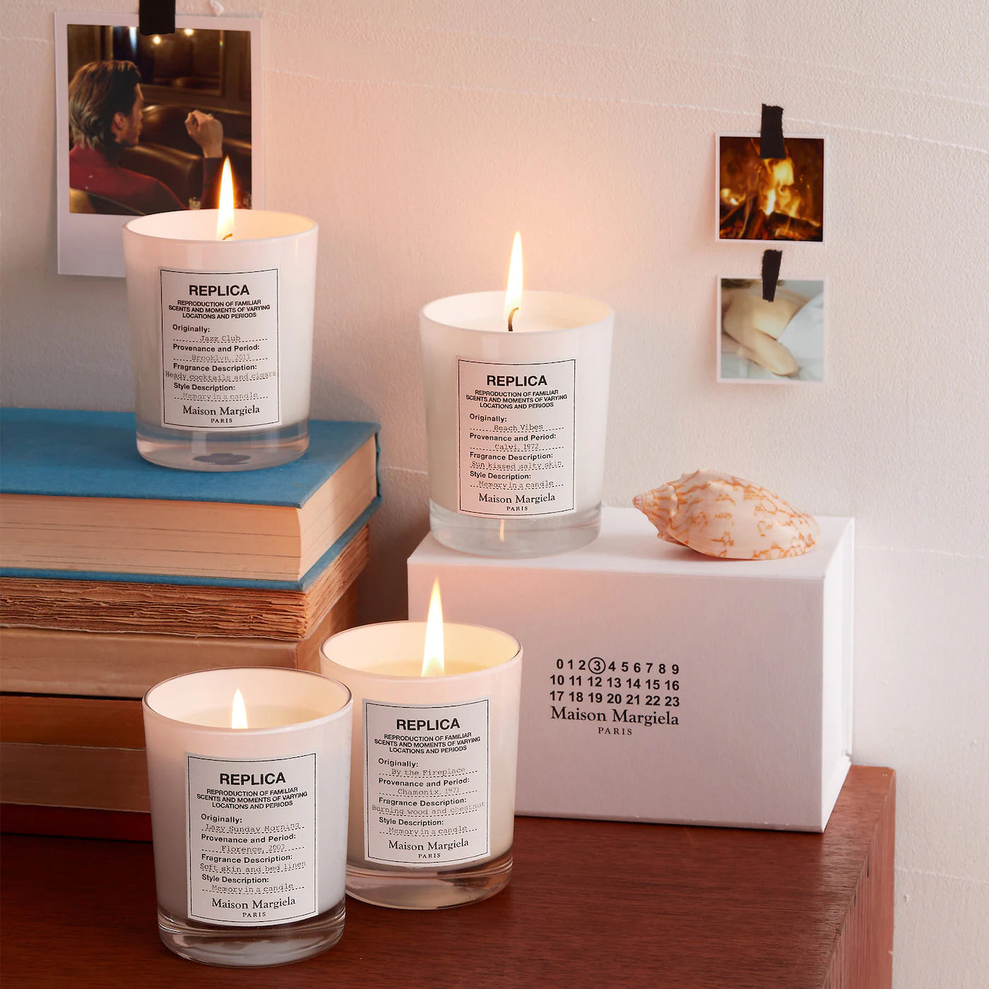'REPLICA' Lazy Sunday Morning Scented Candle (Vela Aromatizante)