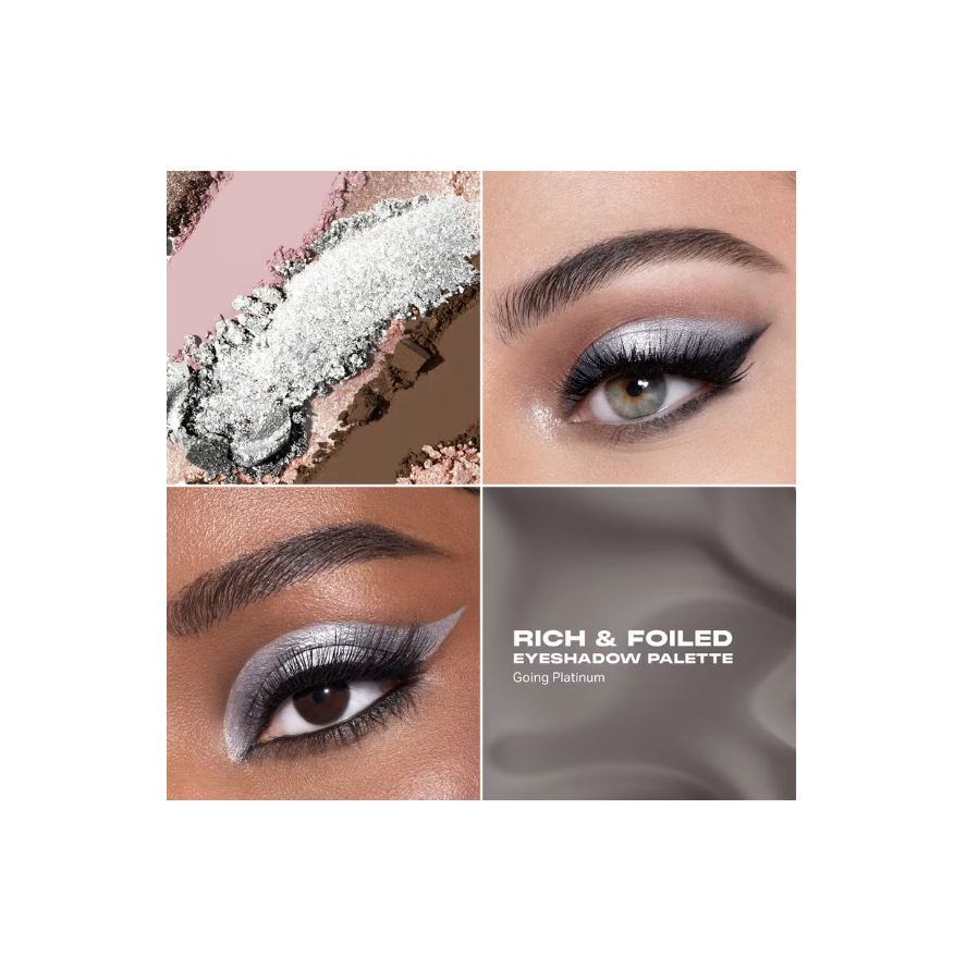 Rich & Foiled Going Platinum Eyeshadow Palette (Sombras de Ojos)