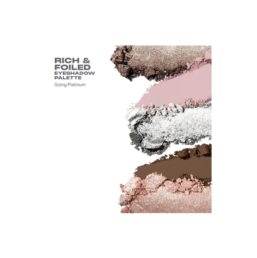 Rich & Foiled Going Platinum Eyeshadow Palette (Sombras de Ojos)