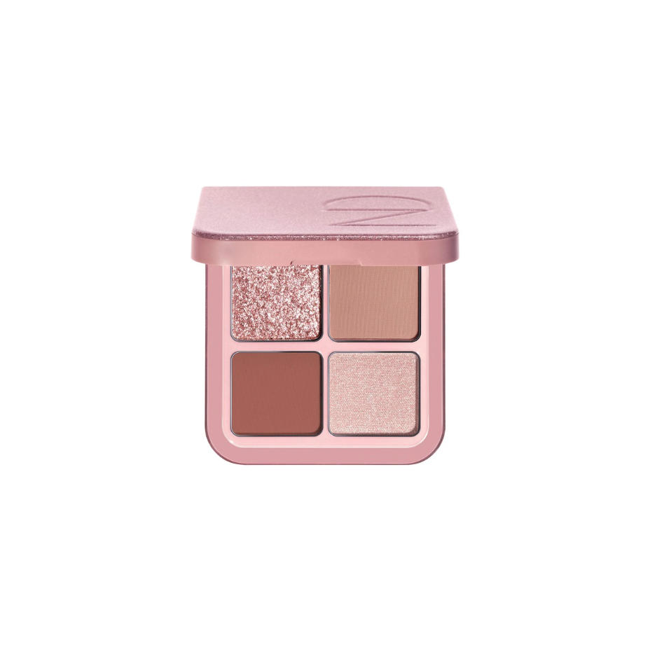 Rosy Luxe Glam Compact Quad Eyeshadow (Paleta de Sombras)
