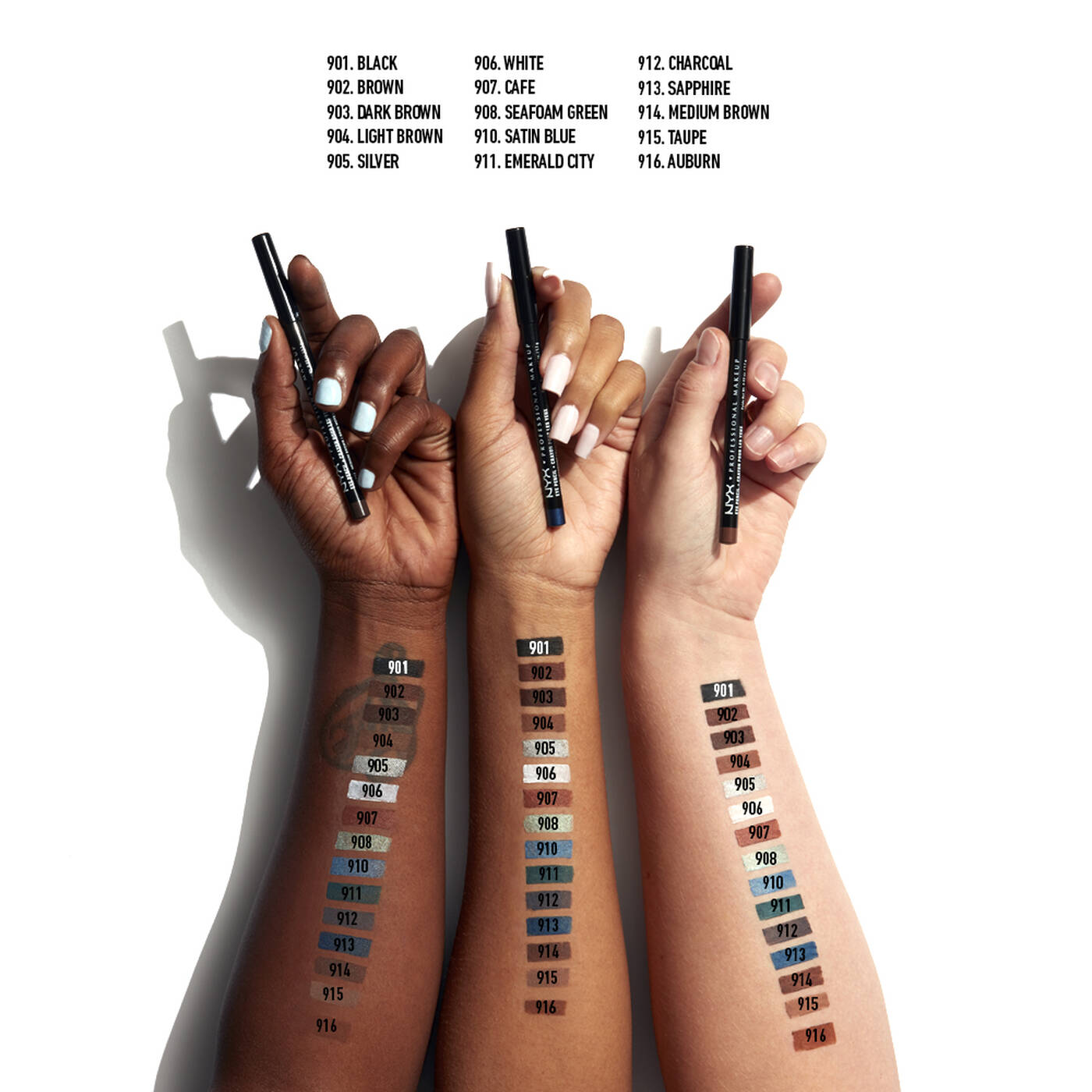 Slim Eye Pencil Long-Lasting Eyeliner