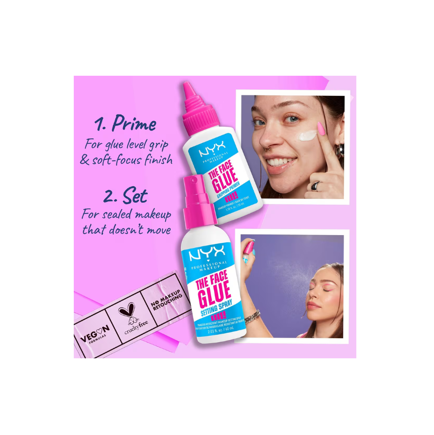 The Face Glue Gripping Setting Spray (Sellador o Fijador)