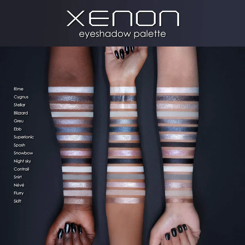 Xenon Eyeshadow Palette (Sombras De Ojos)