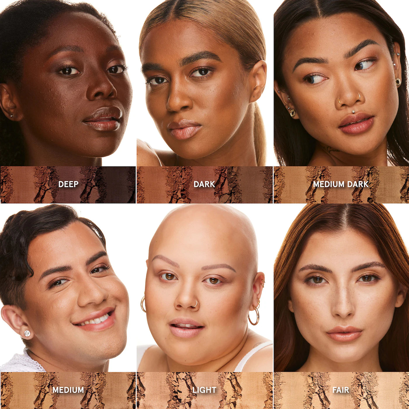 Made for Shade Bronze & Sculpt Trio Palette (Bronceador o Contorno en Polvo)