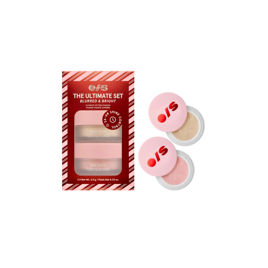 Ultimate Blurring Setting Powder Blurred & Bright Travel Duo (Kit o Set)