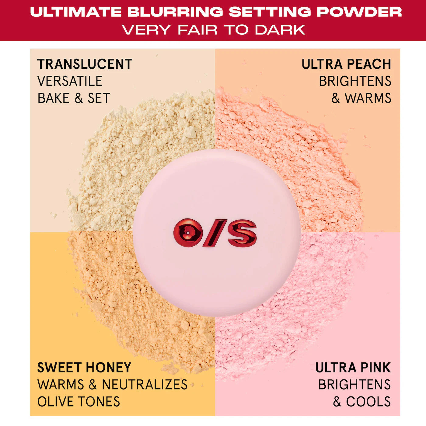 Ultimate Blurring Setting Powder Blurred & Bright Travel Duo (Kit o Set)