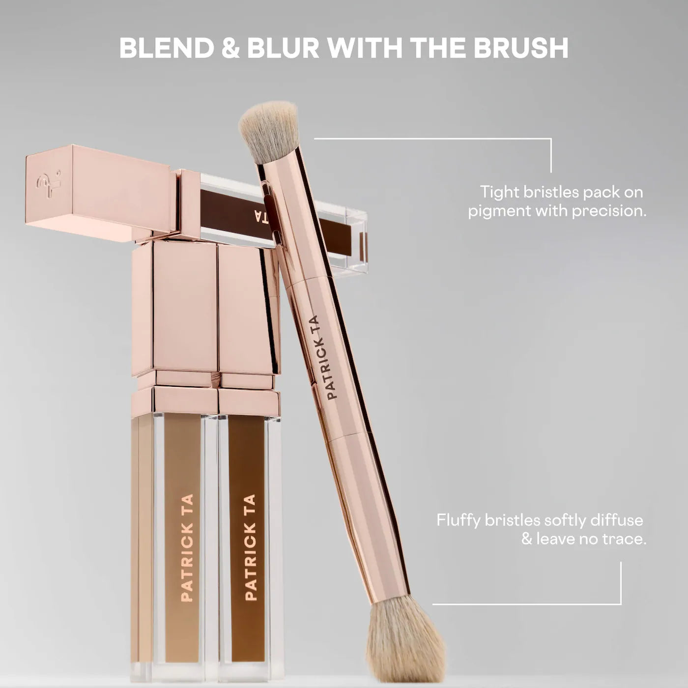 Dual-Ended Concealer Brush (Brocha Para Corrector)