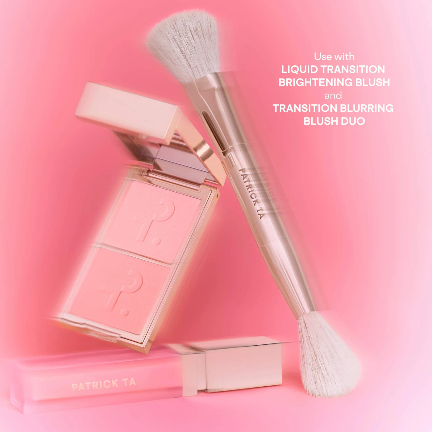 Dual Ended Transition Blush Brush (Brocha para Rubor)
