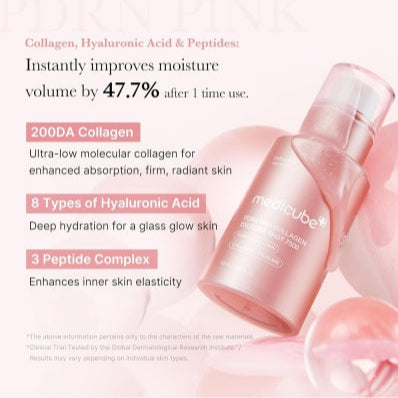 PDRN Pink Collagen Exosome Shot 2000 (Suero Facial)