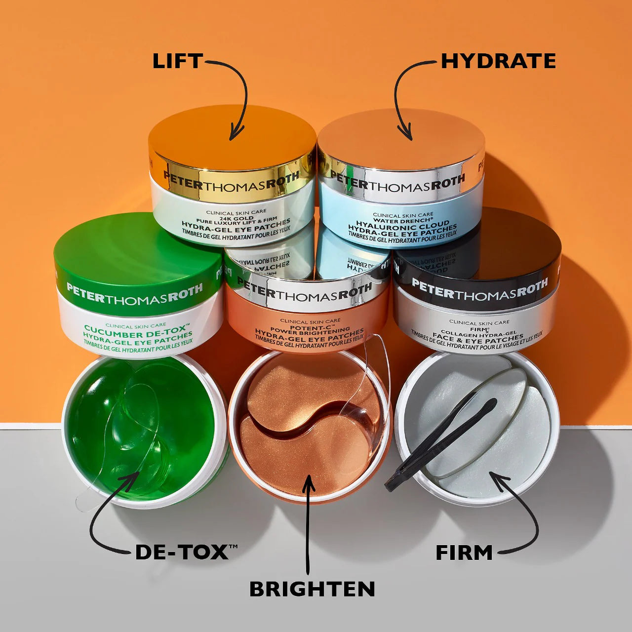 Cucumber De-Tox Hydra-Gel Eye Patches