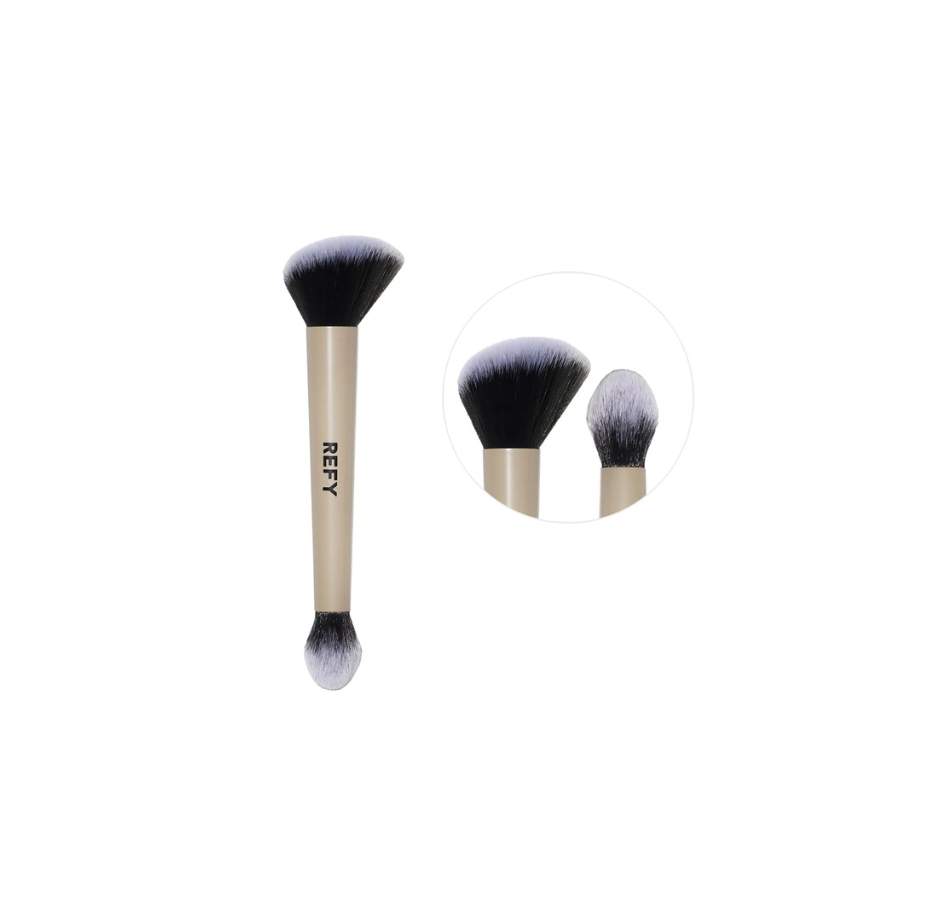 Dual Ended Complexion Brush (Brocha Facial)