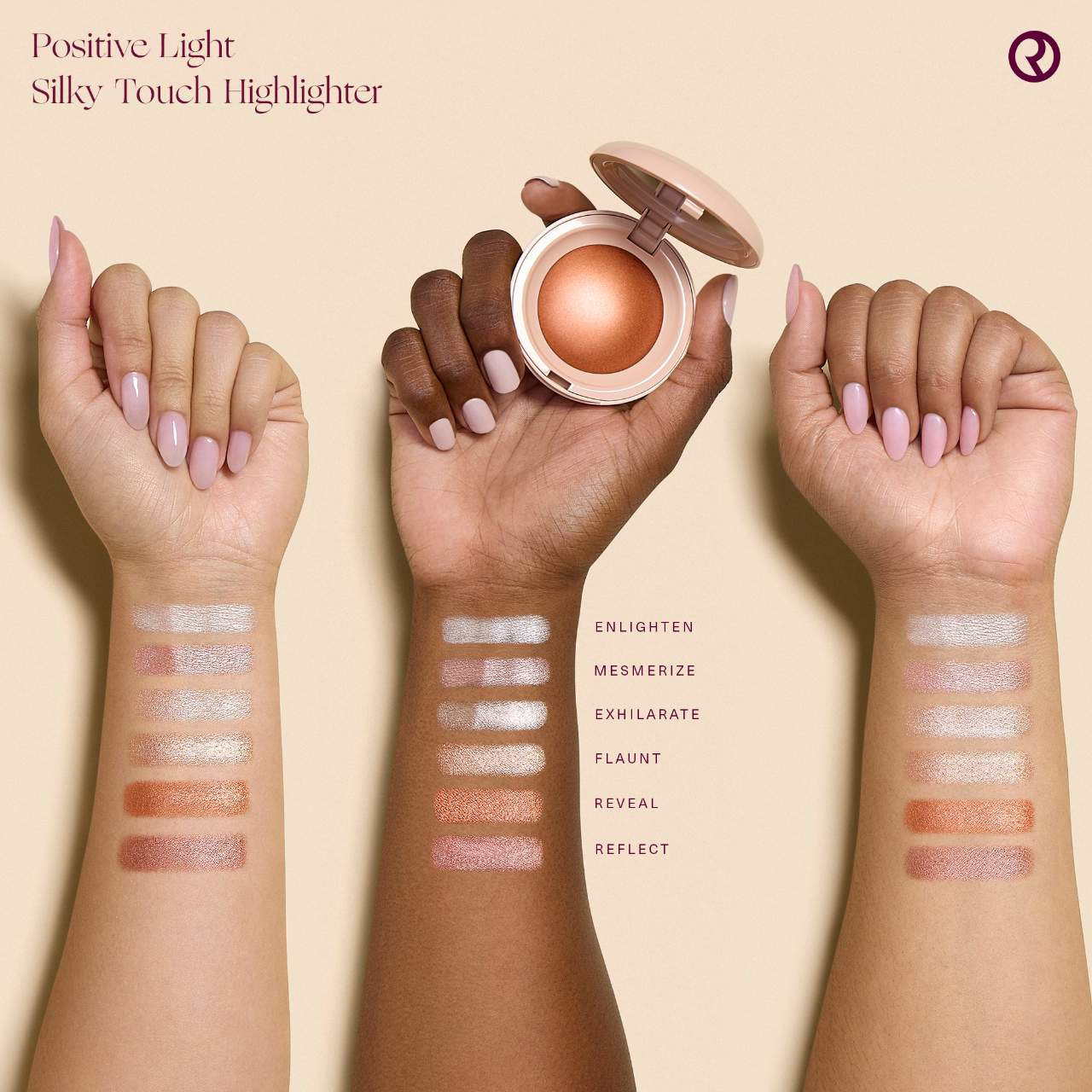 Positive Light Silky Touch Highlighter (Iluminador En Polvo)
