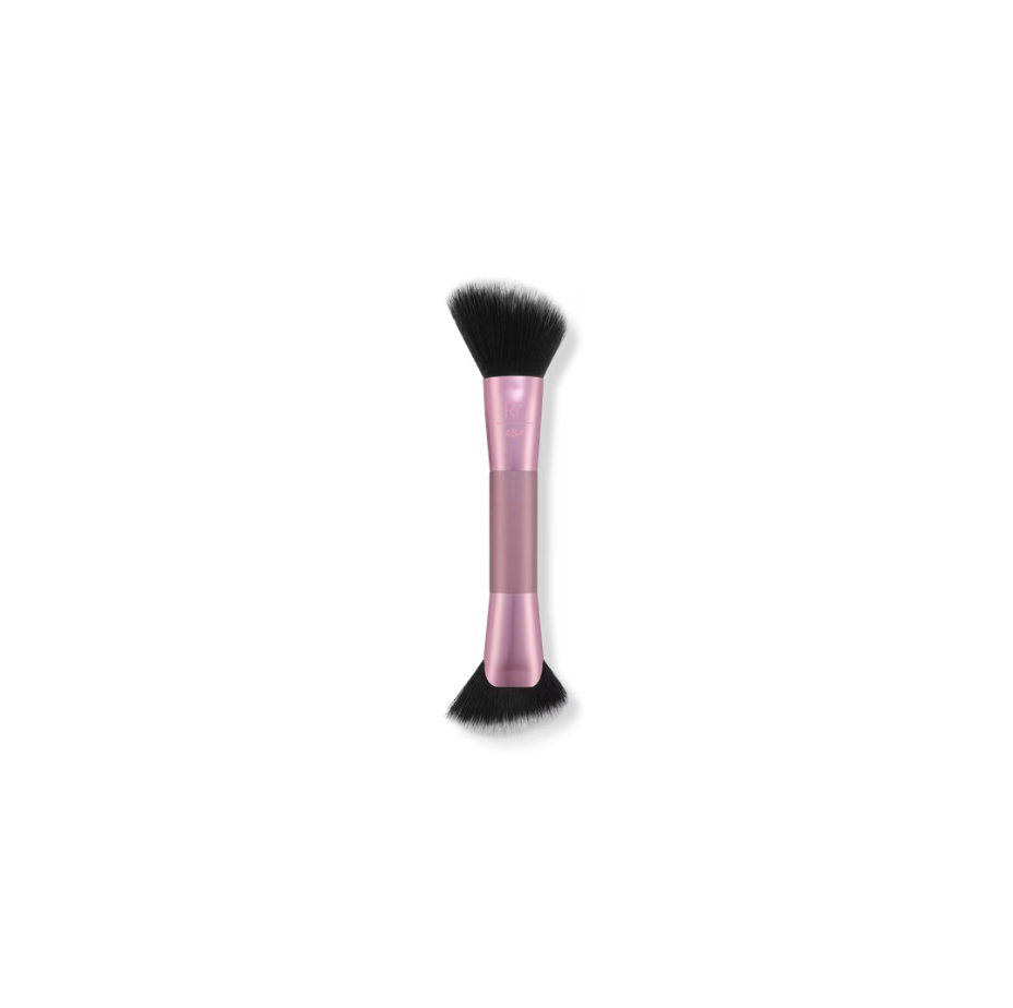 Angled Fan Dual-Sided Finishing Brush (Brocha Facial)