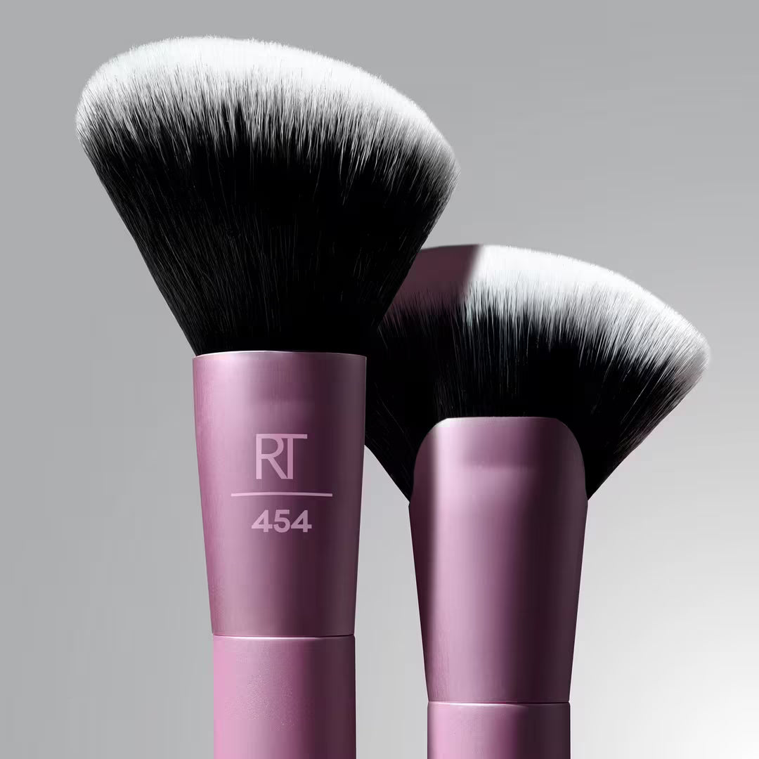 Angled Fan Dual-Sided Finishing Brush (Brocha Facial)