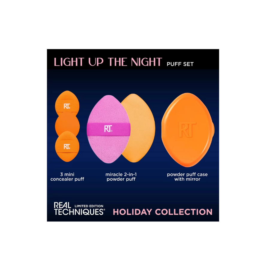 Light Up The Night Limited Edition Makeup Puff (Kit o Set)