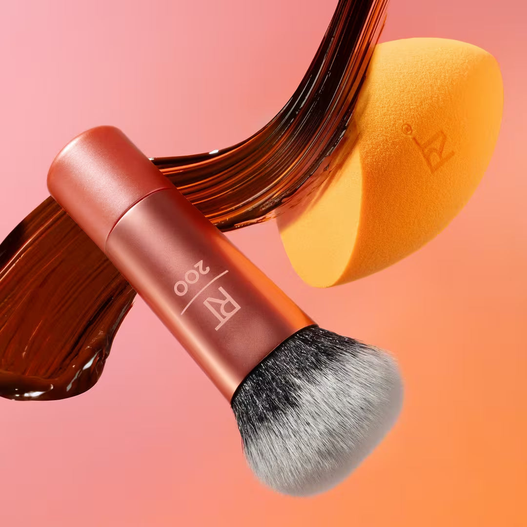 Mini Travel Makeup Brush & Sponge Duo (Kit o Set)