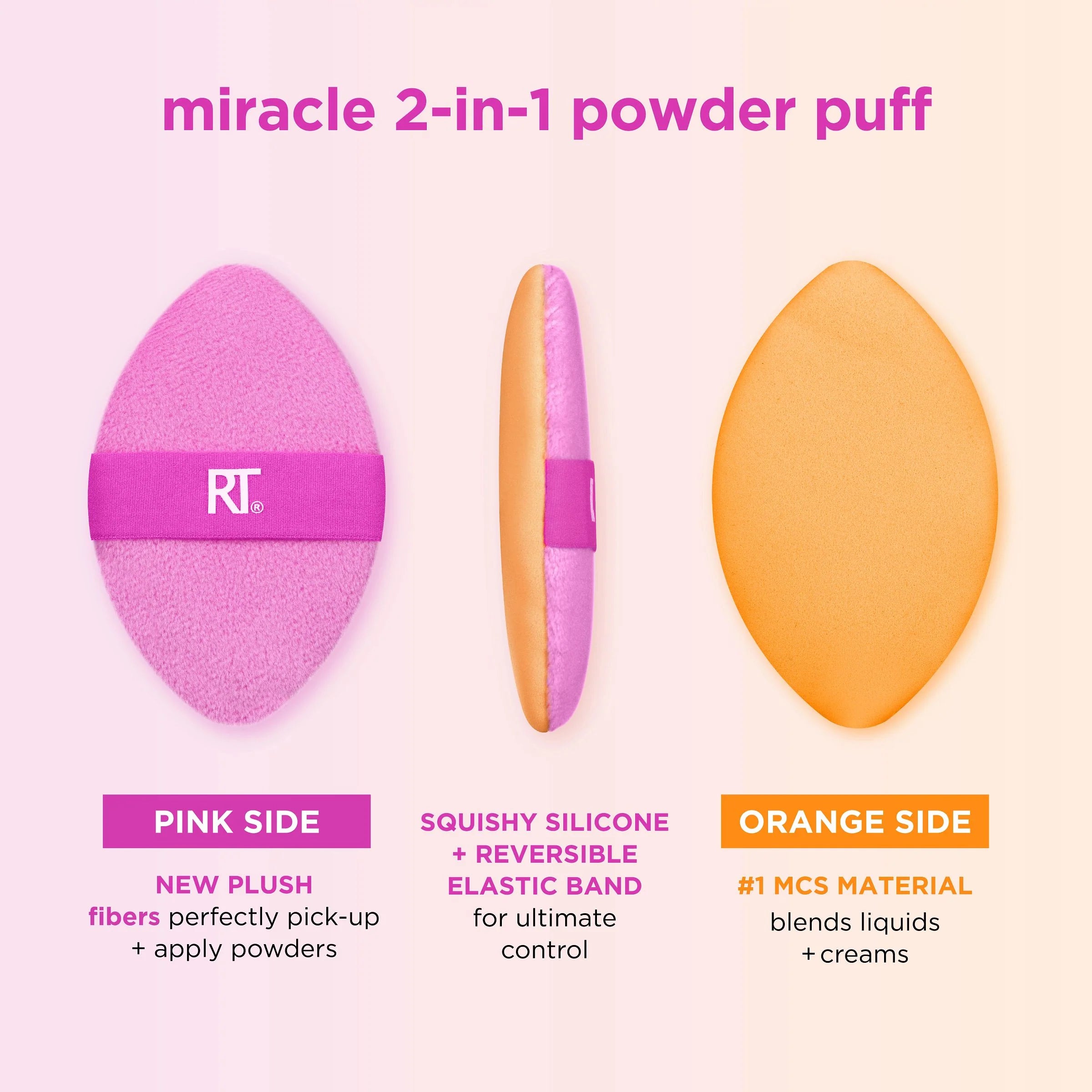 Miracle 2-In-1 Powder Puff (Esponja Duo)