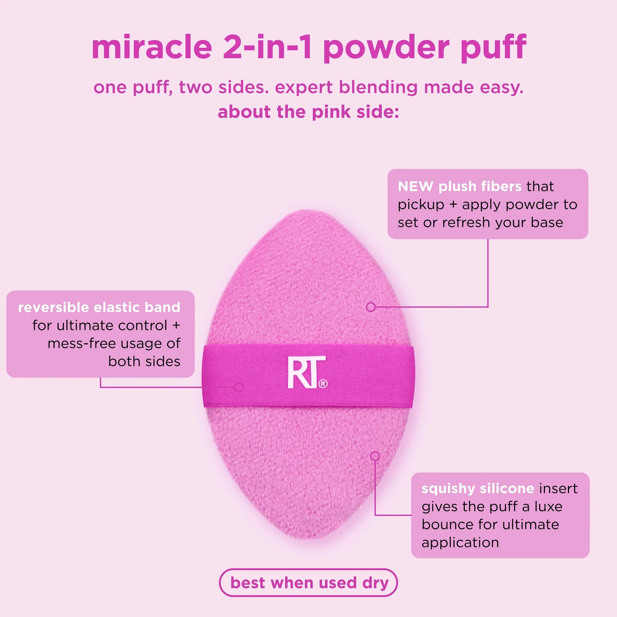 Miracle 2-In-1 Powder Puff (Esponja Duo)