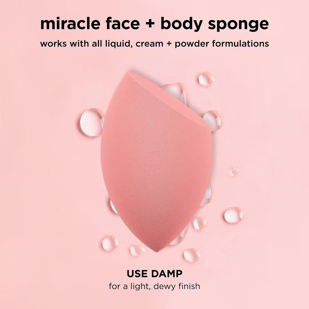 Miracle Face + Body Makeup Blending (Esponja Para Rostro y Cuerpo)