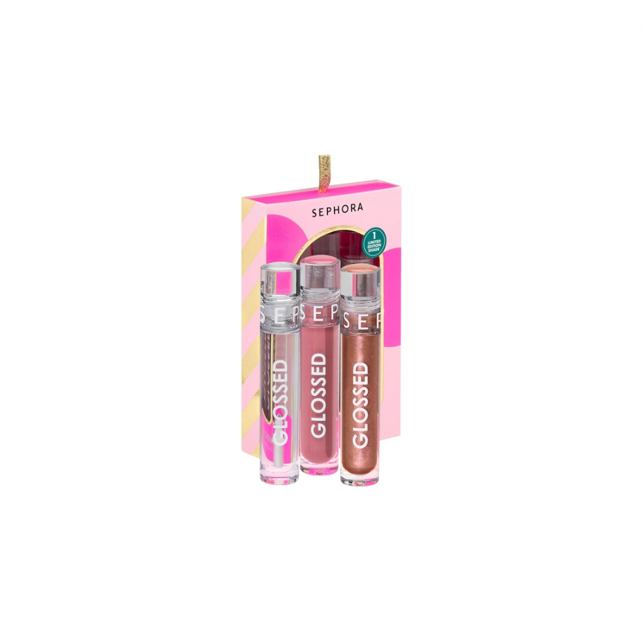 Glossed Lip Gloss Trio Gift (Kit o Set)