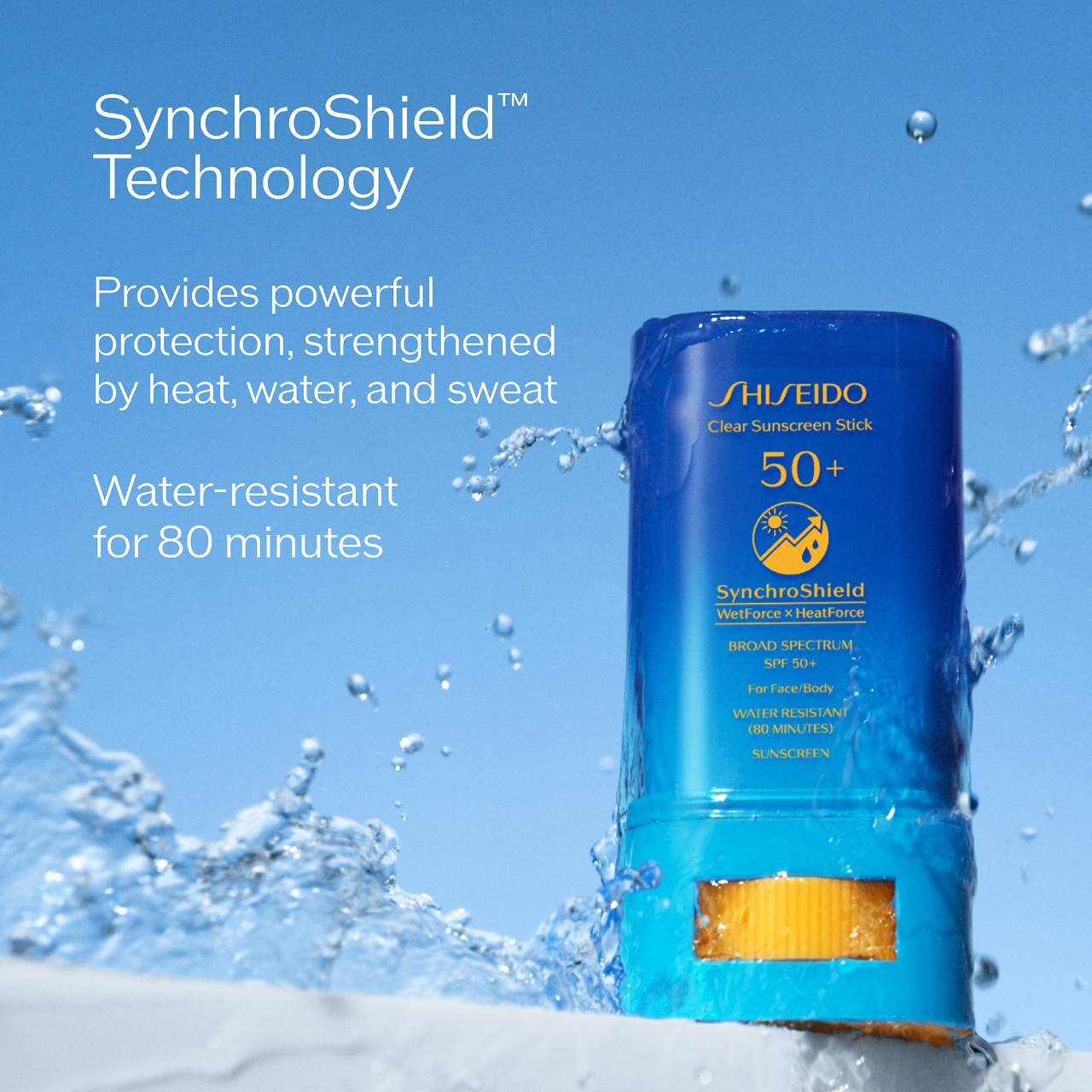 Clear Sunscreen Stick SPF 50 (Bloqueador en Barra)