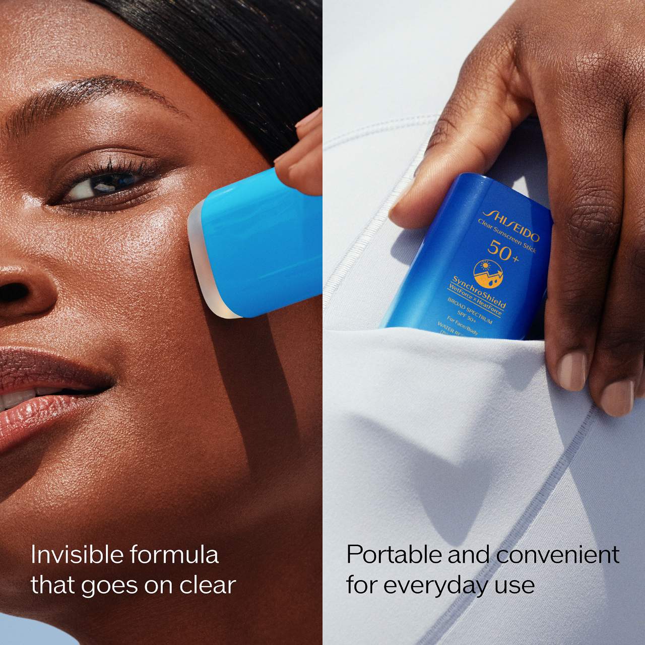 Clear Sunscreen Stick SPF 50 (Bloqueador en Barra)