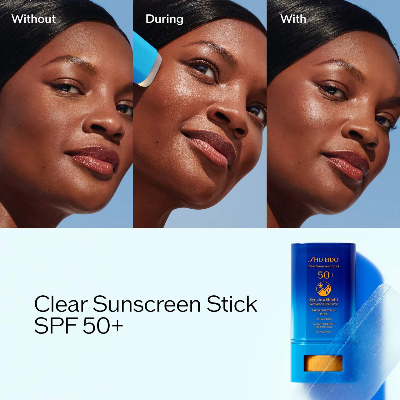 Clear Sunscreen Stick SPF 50 (Bloqueador en Barra)