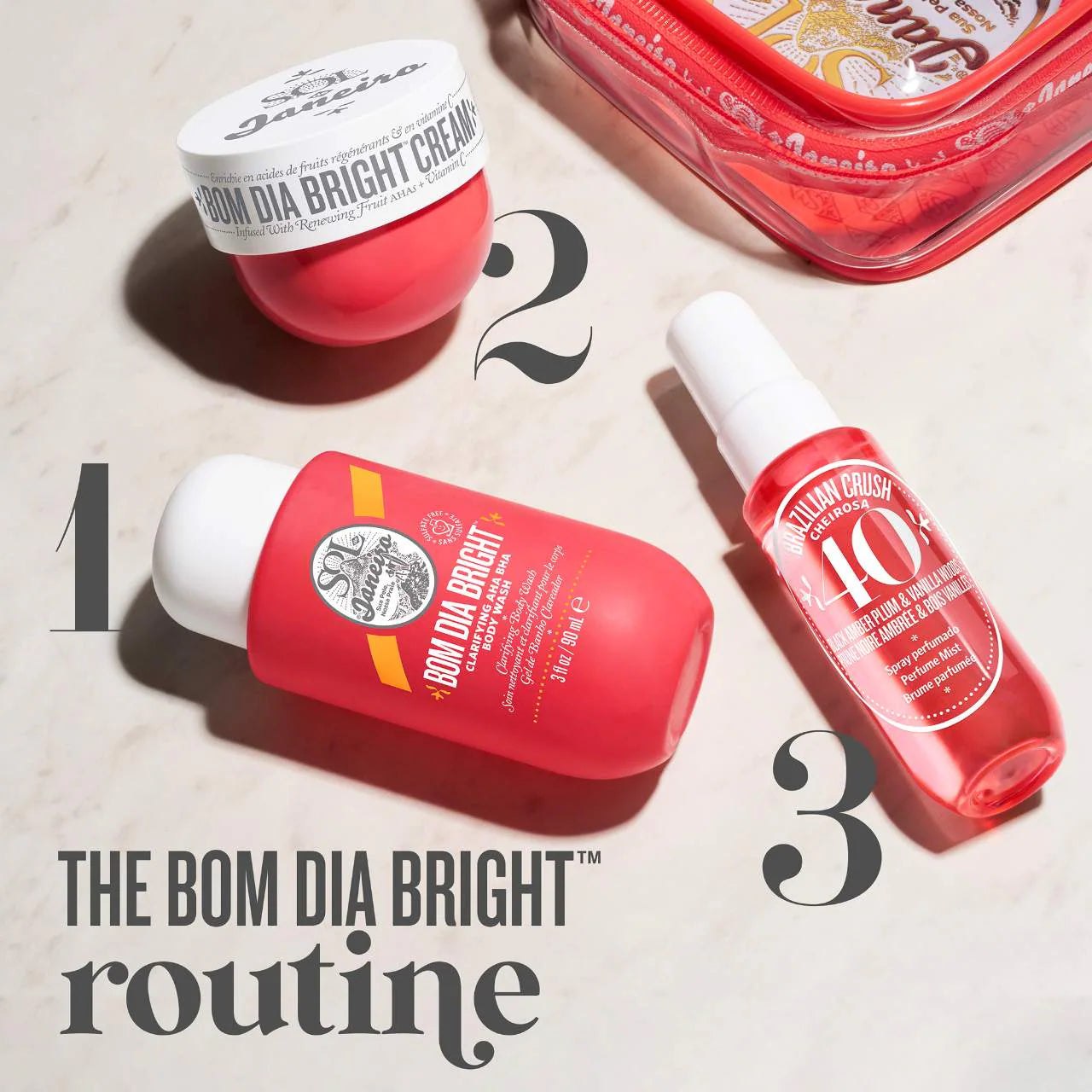 Bom Dia Bright Jet Set (Kit Fragancias)