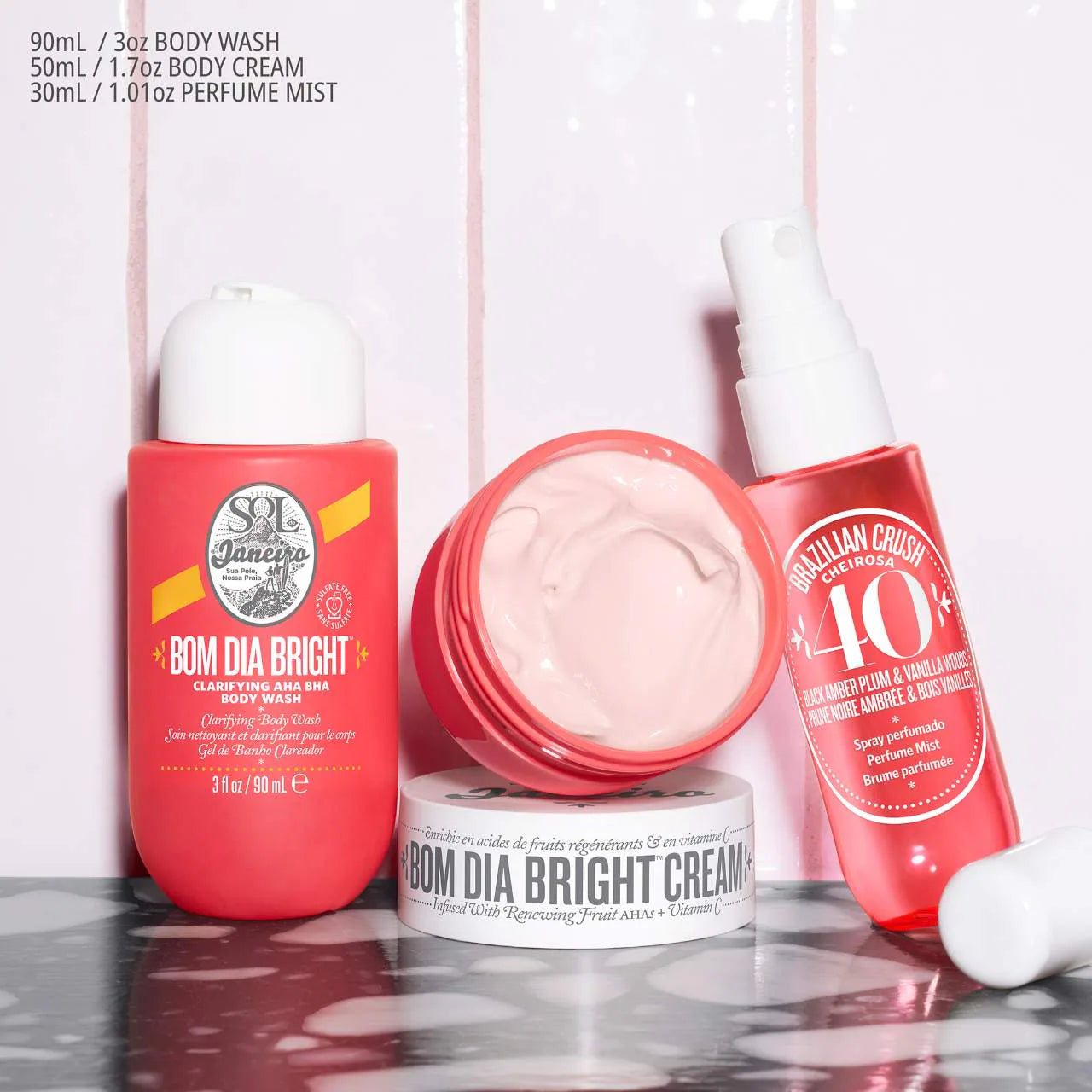 Bom Dia Bright Jet Set (Kit Fragancias)