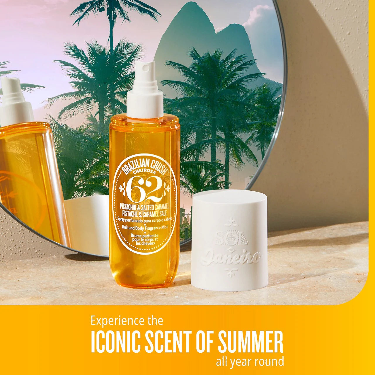 Brazilian Crush Cheirosa ’62 Bum Bum Hair & Body Fragrance Mist (Perfume o Body)