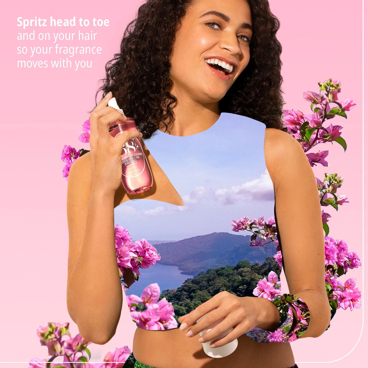 Brazilian Crush Cheirosa ’68 Beija Flor Hair & Body Fragrance Mist (Perfume o Body)