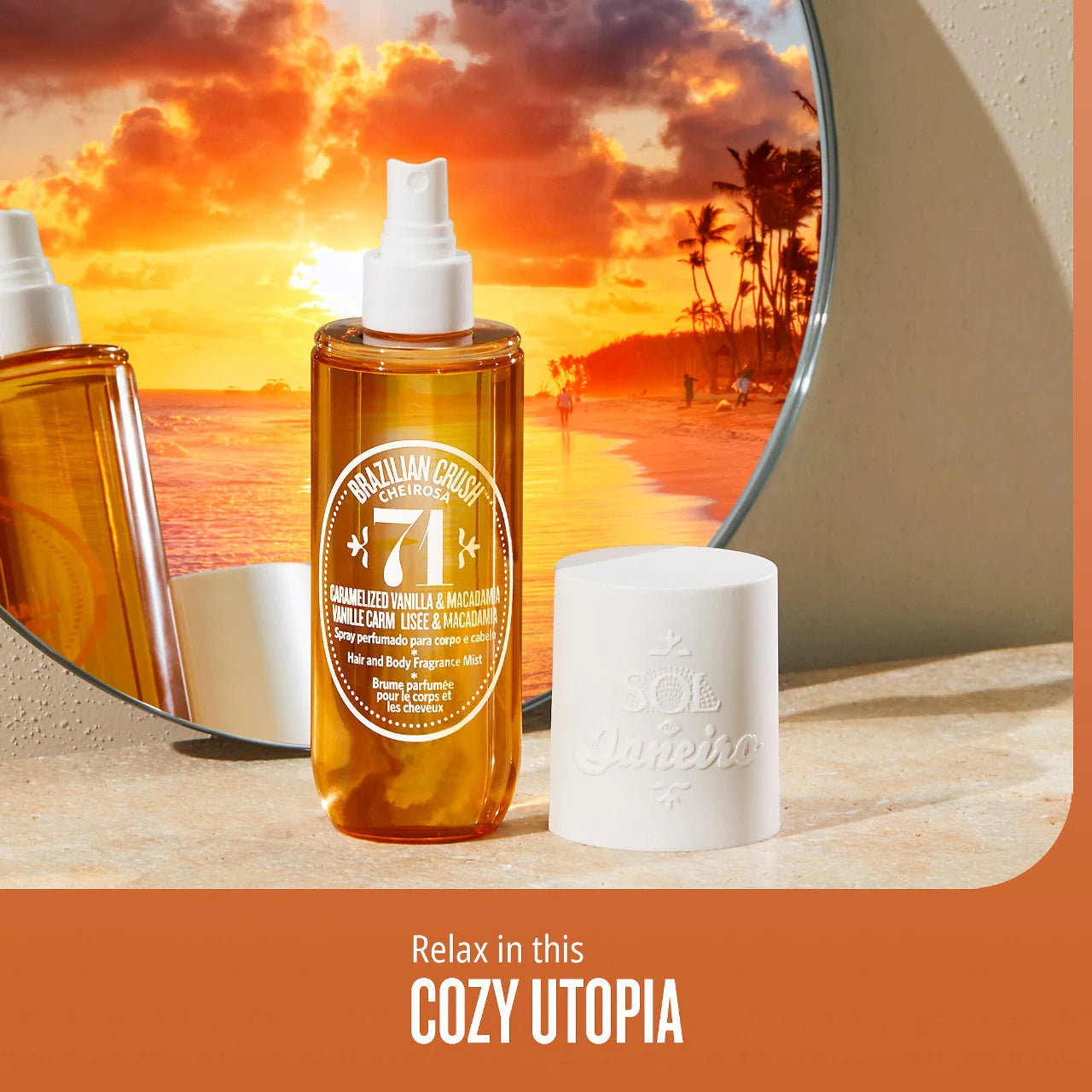 Brazilian Crush Cheirosa ’71 Hair & Body Fragrance Mist (Perfume o Body)