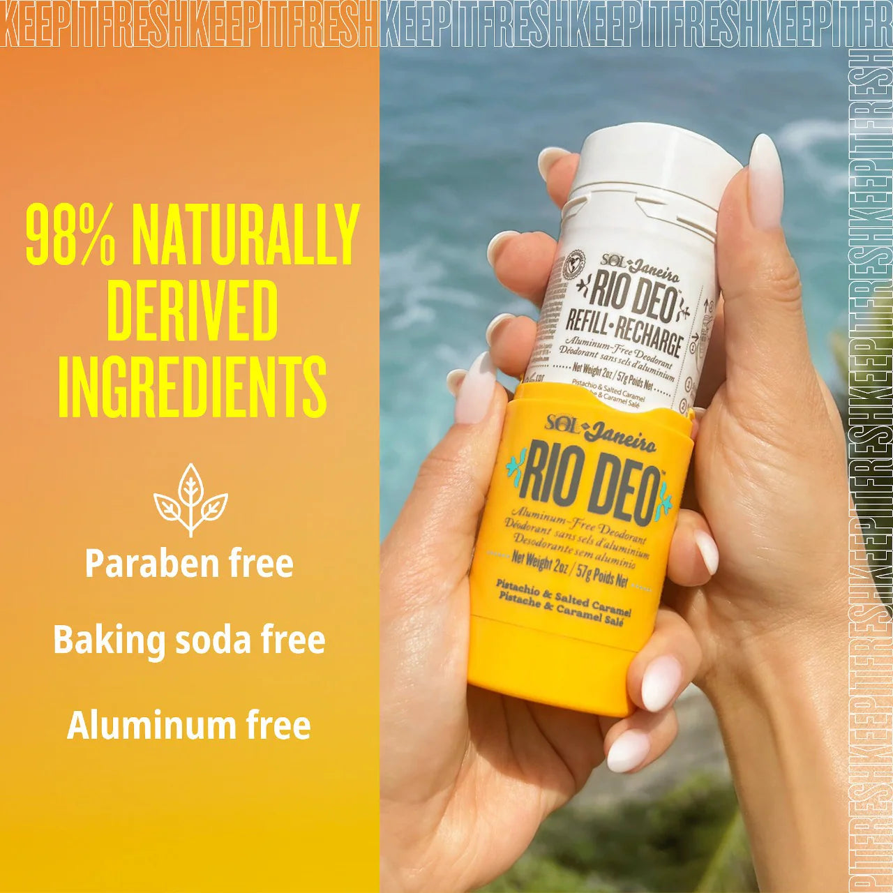 Rio Deo Aluminum-Free Deodorant Cheirosa '62 (Desodorante)