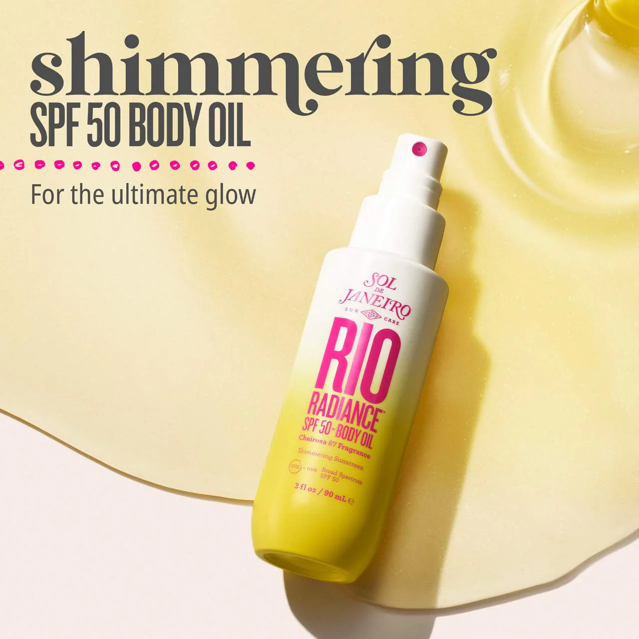Rio Radiance SPF 50 Shimmering Body Oil Sunscreen (Protector o Bloqueador Solar)