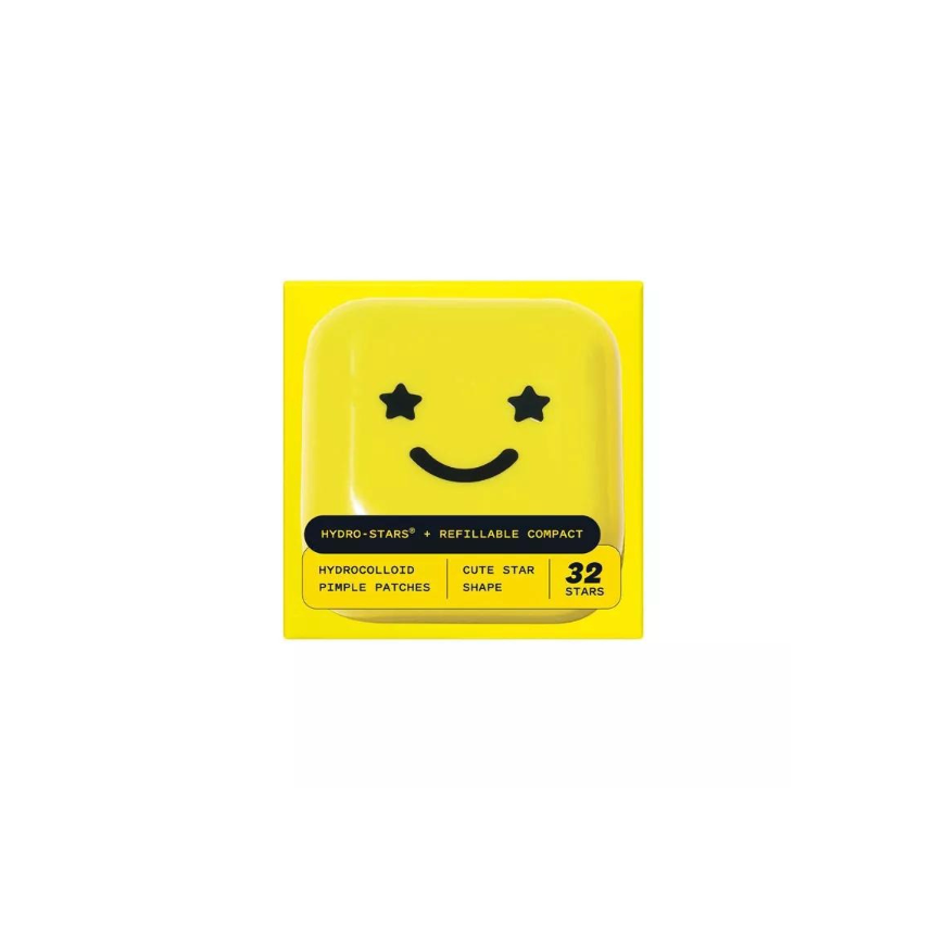 Starface Hydro-Star Pimple Patches + Refillable Compact 32 Piezas (Parches o Estrellas Acné)