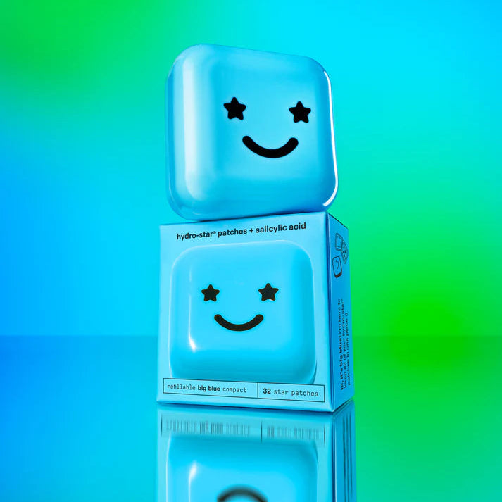 Hydro-Stars + Salicylic Acid Plimple Patches Blue (Parches o Estrellas para Acné)