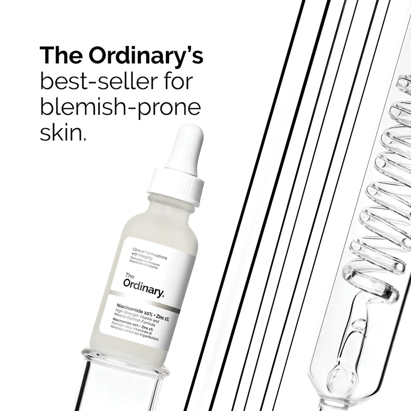 Niacinamide 10% + Zinc 1% Oil Control Serum (Suero Facial Niacinamida)