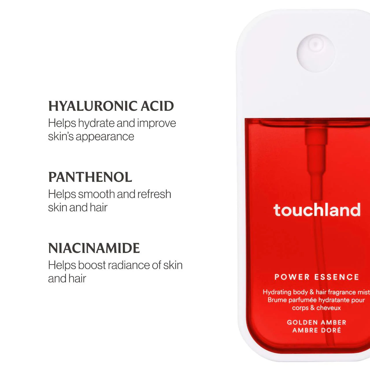 Golden Amber Power Essence Body & Hair Fragrance Mist (Perfume o Body)