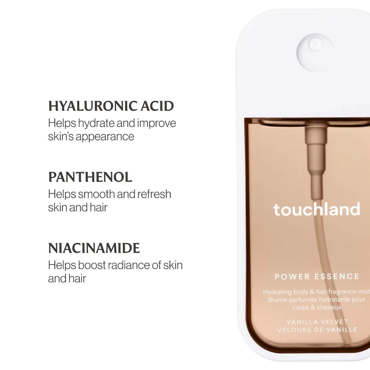 Vanilla Velvet Power Essence Body & Hair Fragrance Mist (Perfume o Body)