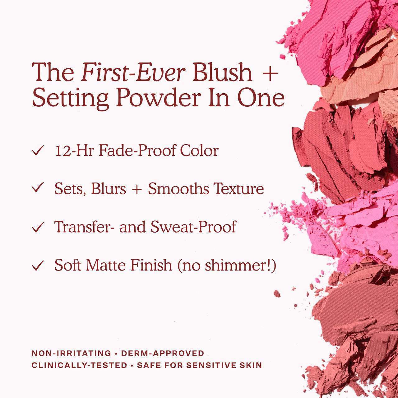 GetSet Blur + Set Matte Powder Blush (Rubor en Polvo)