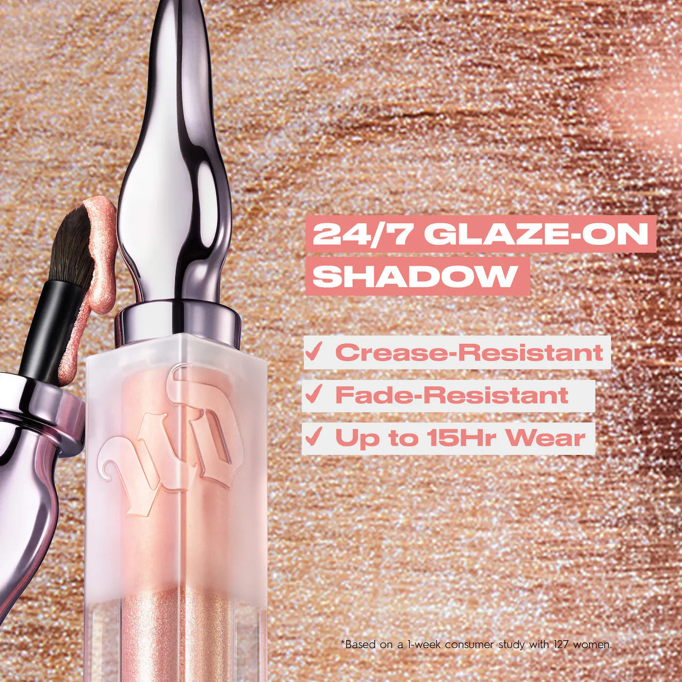 24/7 Glaze-On Shimmer Liquid Eyeshadow (Sombras de Ojos Líquida)
