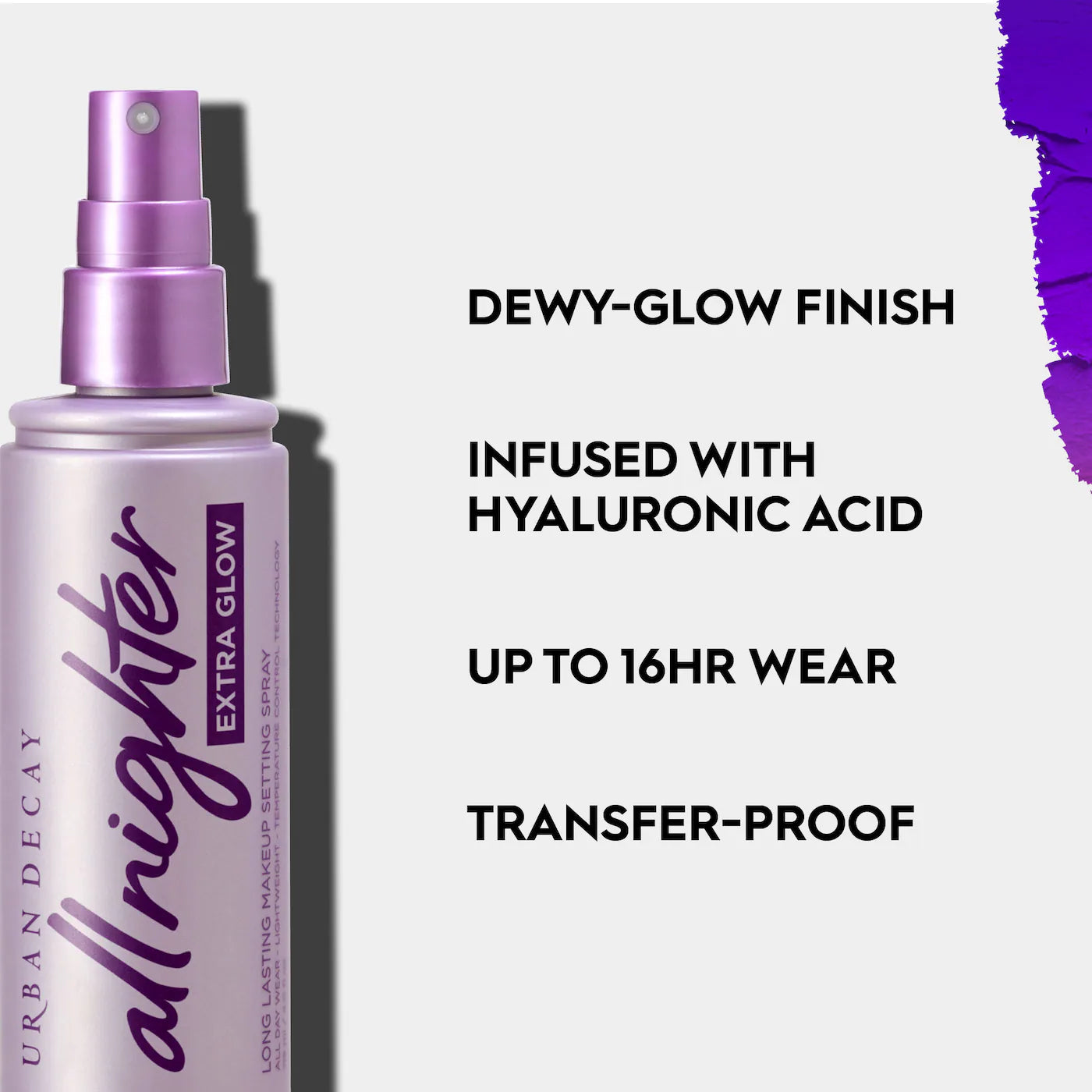 All Nighter Extra Glow Dewy Setting Spray (Sellador o Fijador)