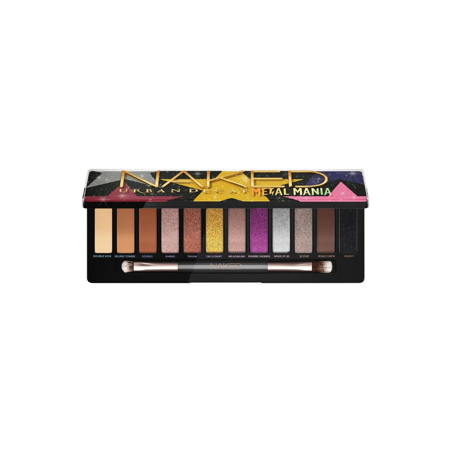 Naked Metal Mania Metallic Eyeshadow Palette (Sombras De Ojos)