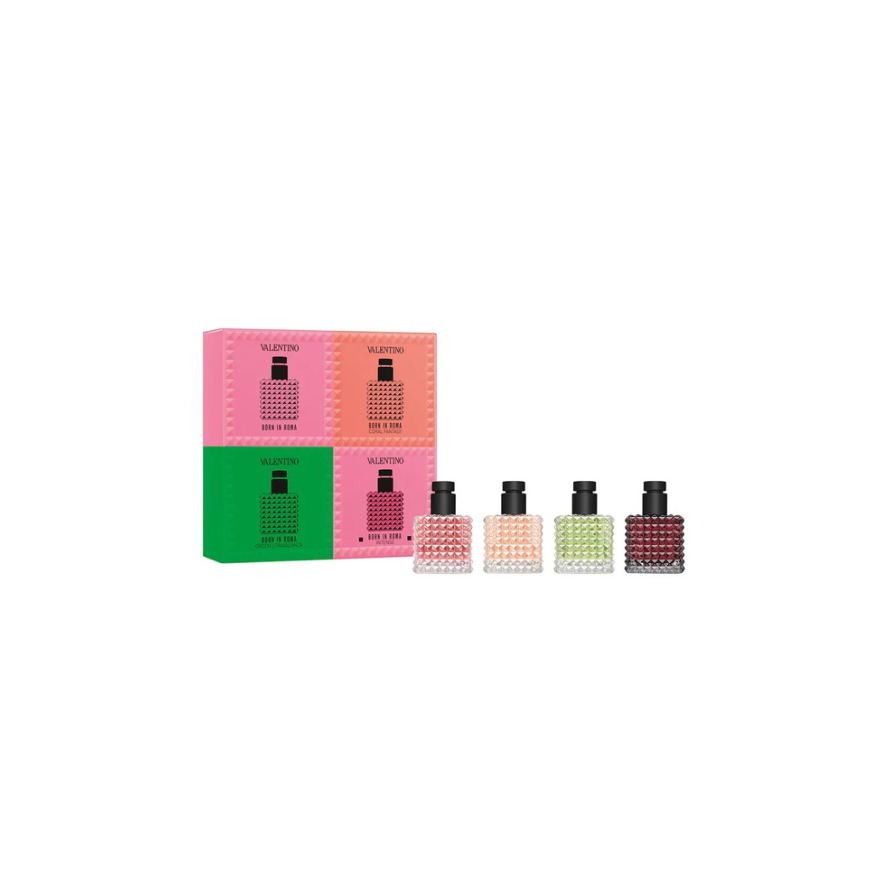 Mini Donna Born in Roma Fragrance Discovery Set (Kit o Set de Perfumes)