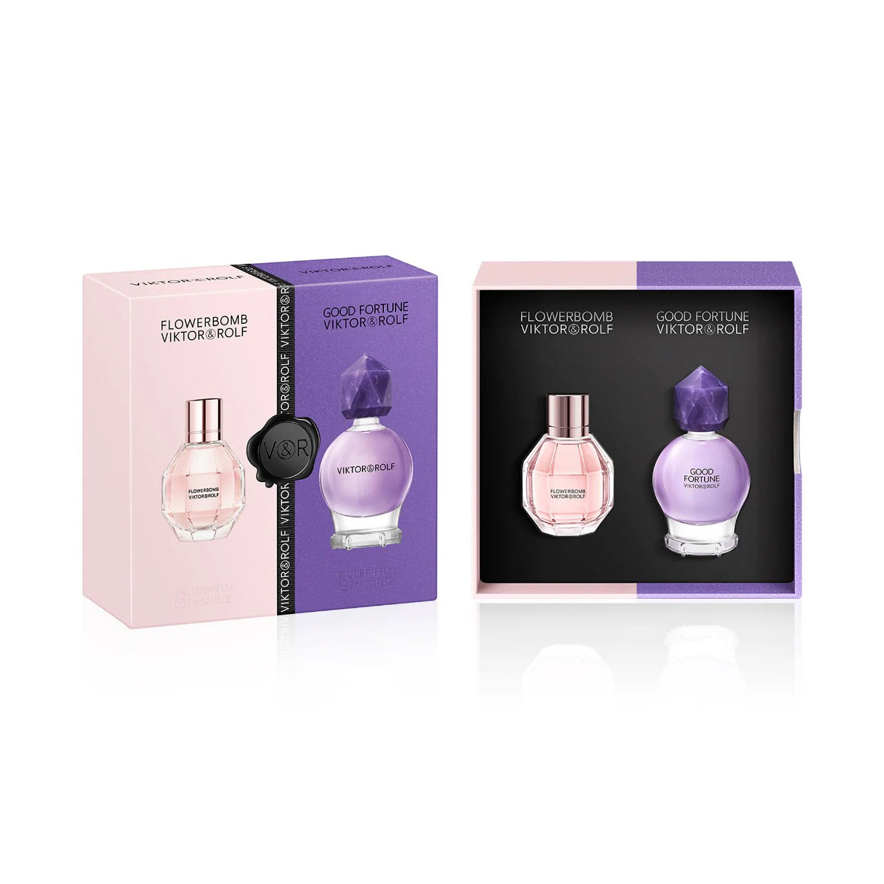 Mini Good Fortune & Flowerbomb Perfume (Kit o Set)