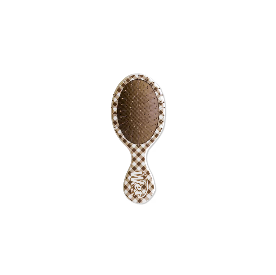 Wet Brush x Hill House Mini Detangler Brown Gingham (Cepillo para Cabello)