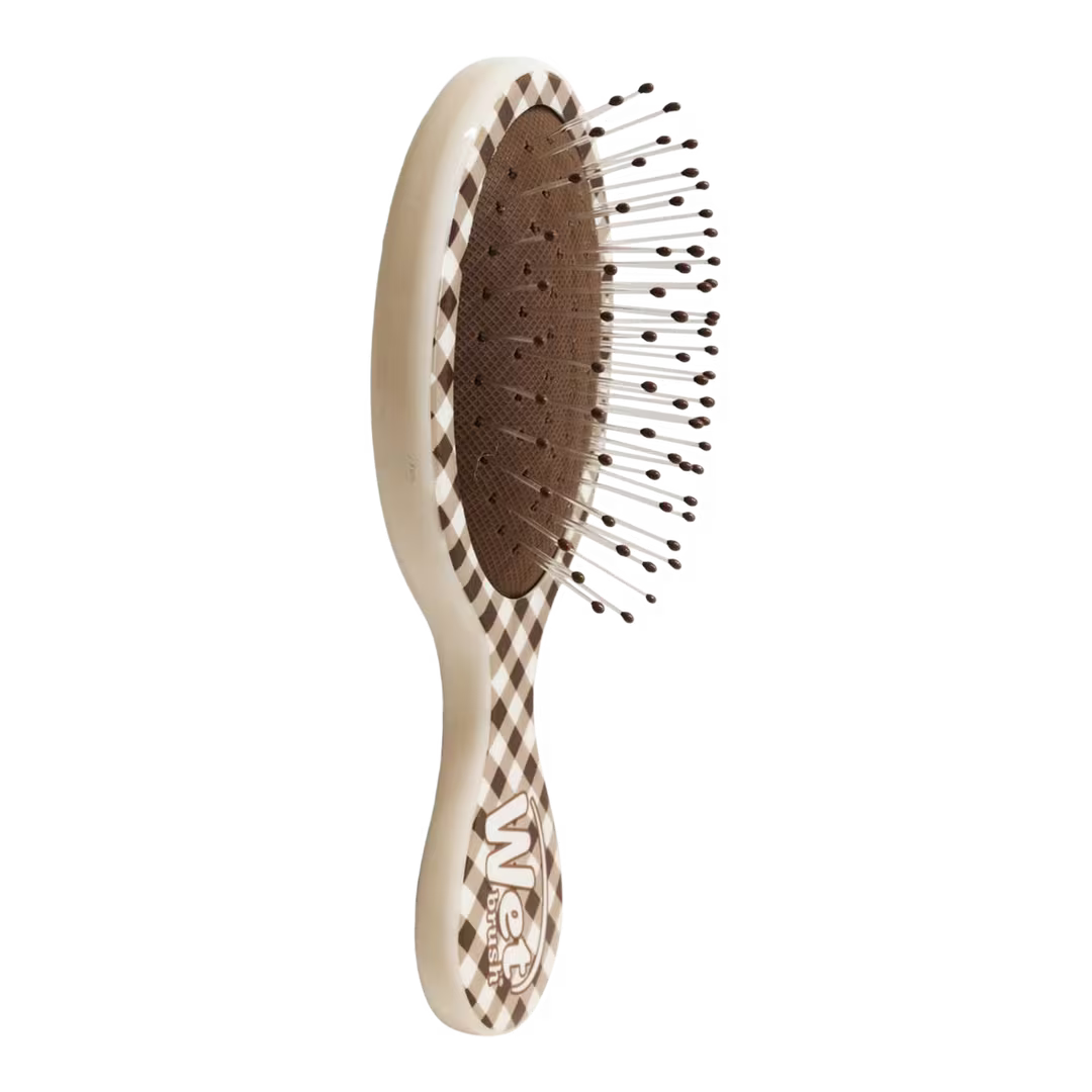 Wet Brush x Hill House Mini Detangler Brown Gingham (Cepillo para Cabello)