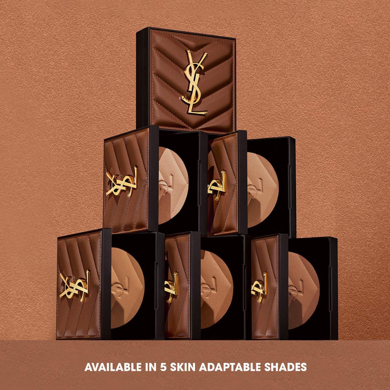 All Hours 24H Hyper Sunkissed Glow Bronzer (YSL Bronceador o Contorno En Polvo)