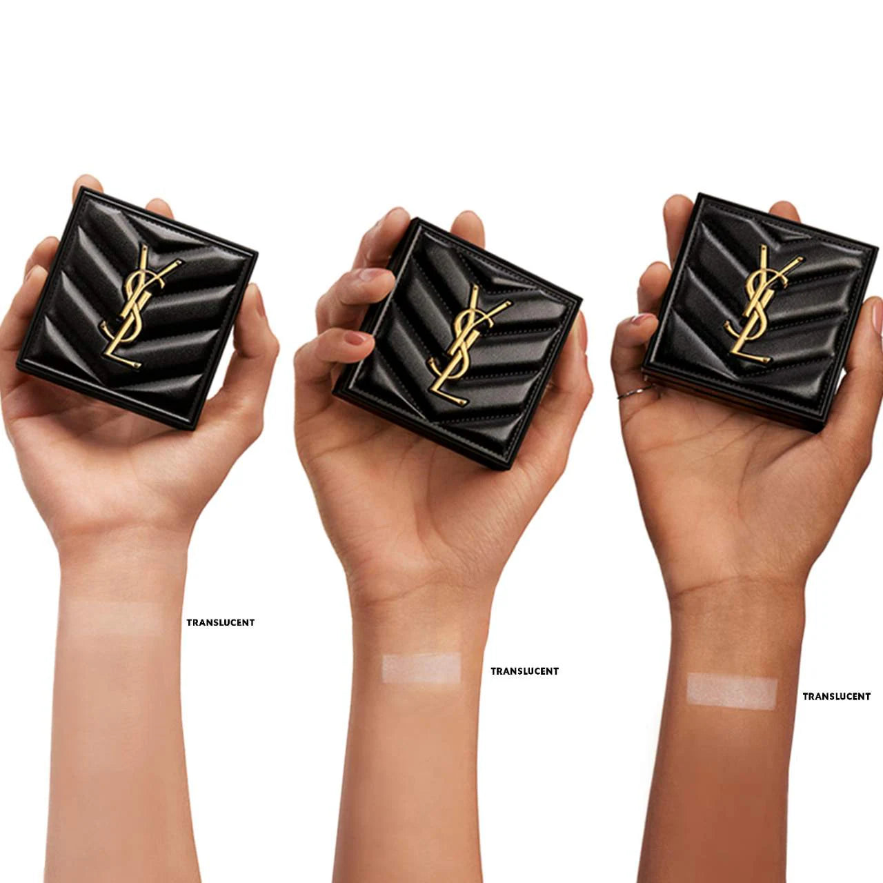 All Hours Hyper Finish 24H Multi-Use Natural Matte Powder (YSL Polvo Compacto)