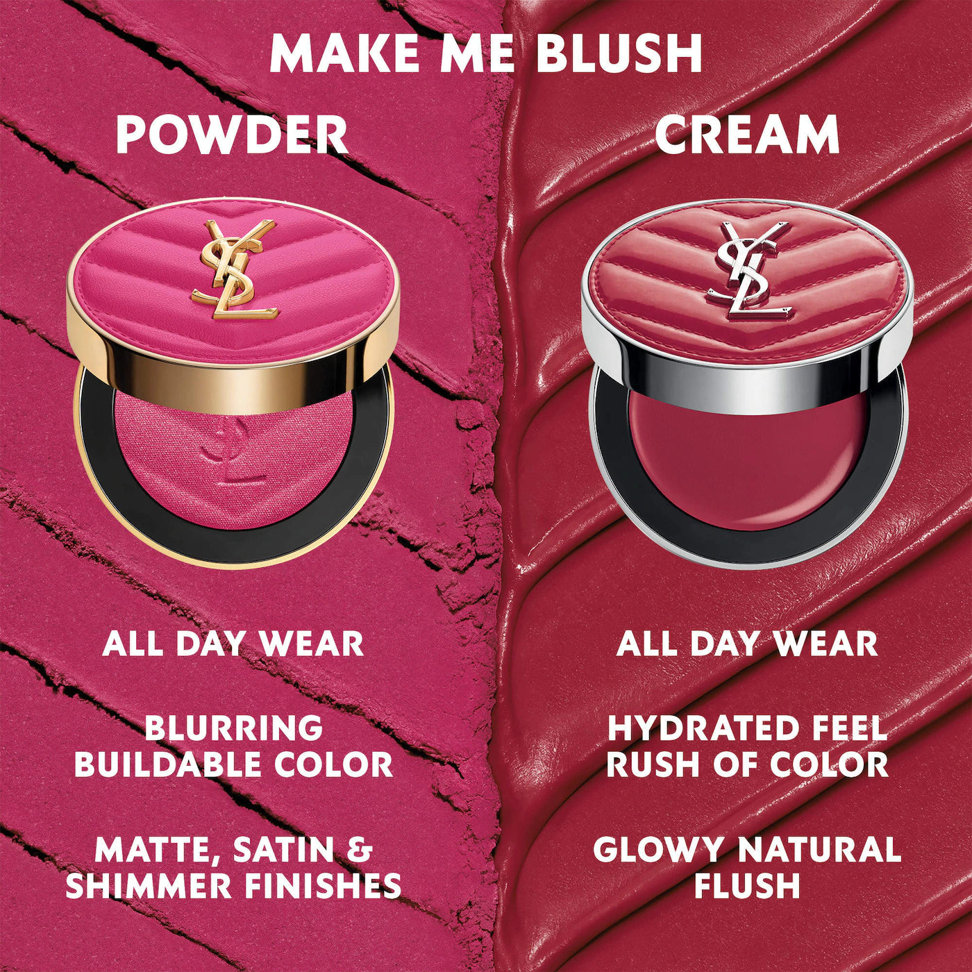 YSL Make Me Blush Cream Blush (Rubor en Crema)